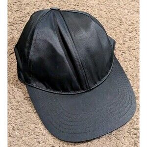 Acne Studios Classic Navy Blue Black Men's Cap O/S